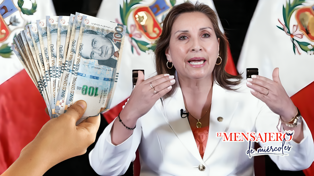 Dina Boluarte evita responder sobre su aumento de sueldo