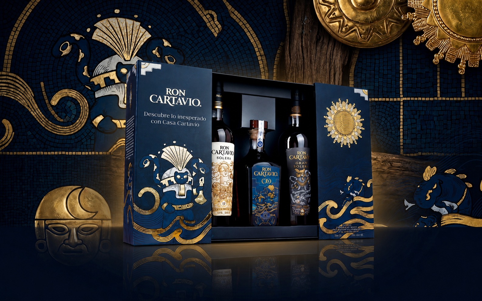 RON CARTAVIO PRESENTA EDICIÓN LIMITADA INSPIRADA EN AI APAEC, EL HÉROE DE LA CULTURA MOCHE